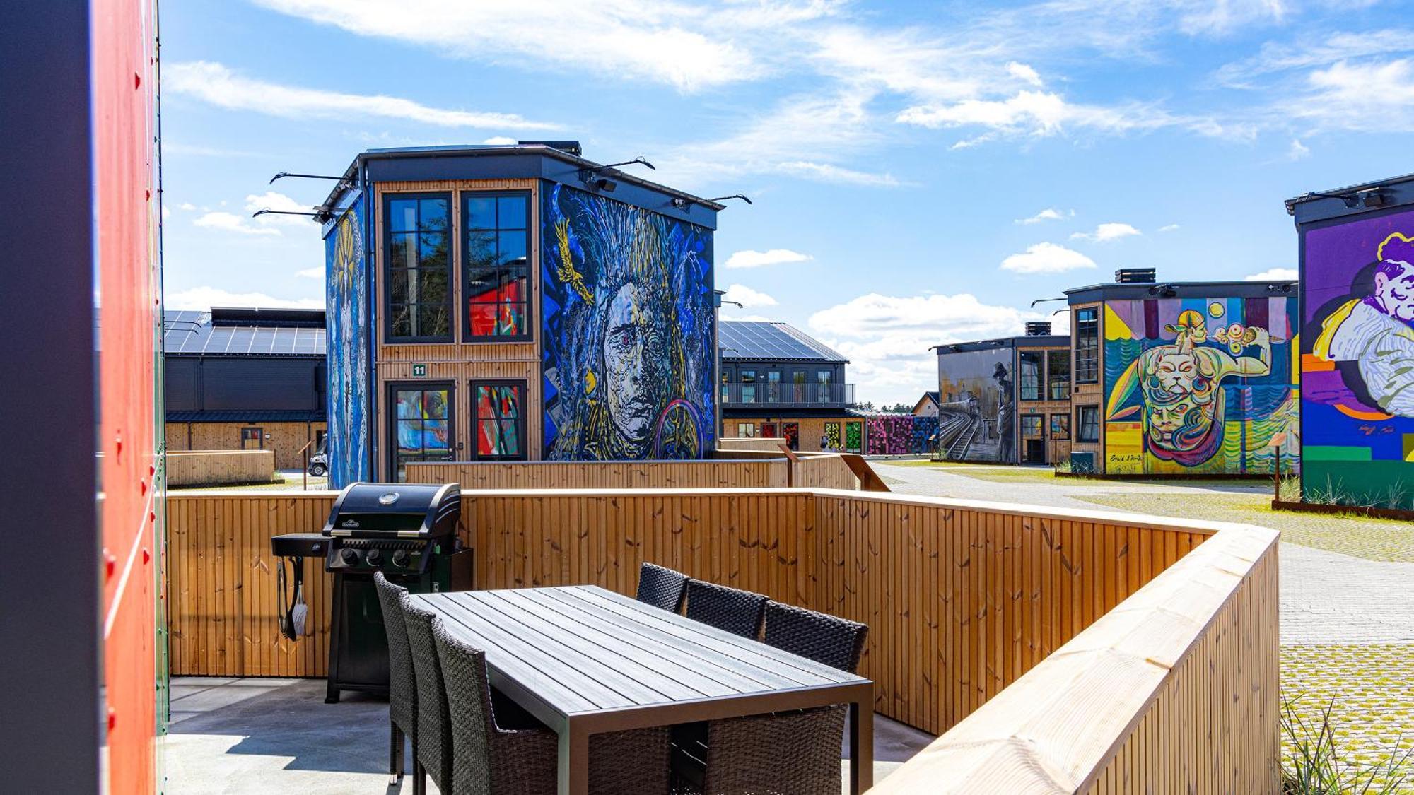 Aparthotel Fun Art Blokhus Pandrup Exterior foto
